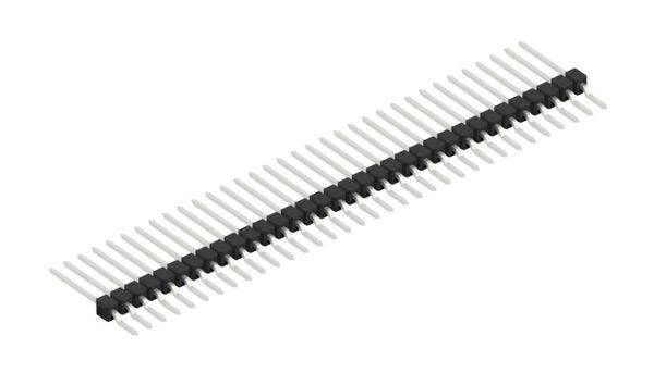 Fischer Elektronik Stiftleiste (Standard) Anzahl Reihen: 1 SL12SMD10934Z 10St.