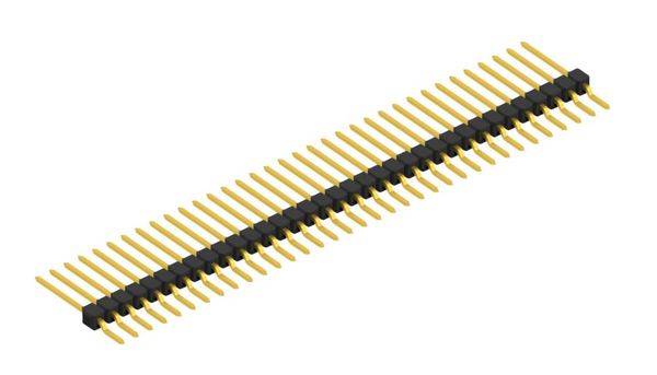 Fischer Elektronik Stiftleiste (Standard) Anzahl Reihen: 1 SL12SMD10935G 10St.