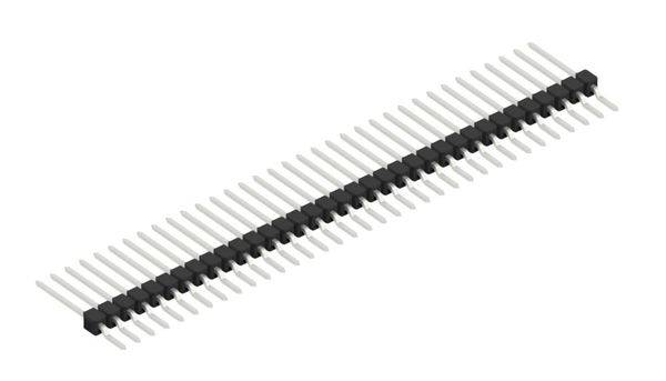 Fischer Elektronik Stiftleiste (Standard) Anzahl Reihen: 1 SL12SMD10935Z 10St.