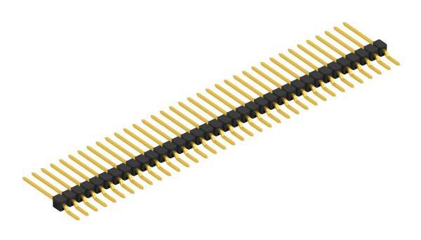 Fischer Elektronik Stiftleiste (Standard) Anzahl Reihen: 1 SL12SMD10936G 10St.