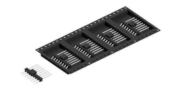 Fischer Elektronik Stiftleiste (Standard) Anzahl Reihen: 1 10050663 500St.