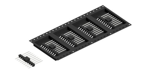 Fischer Elektronik Stiftleiste (Standard) Anzahl Reihen: 1 10050676 500St.