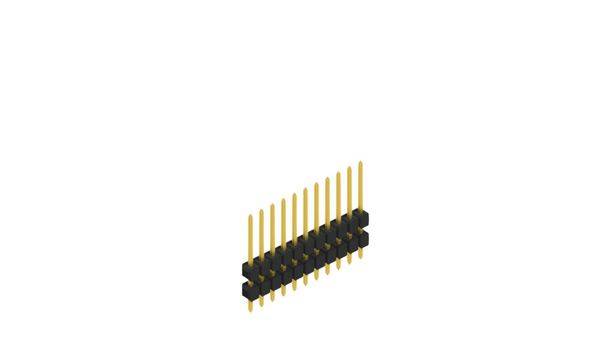 Fischer Elektronik Stiftleiste (Standard) Anzahl Reihen: 1 10050835 10St.