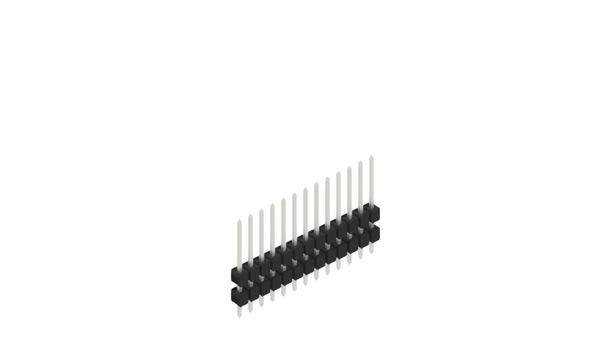 Fischer Elektronik Stiftleiste (Standard) Anzahl Reihen: 1 10050843 10St.