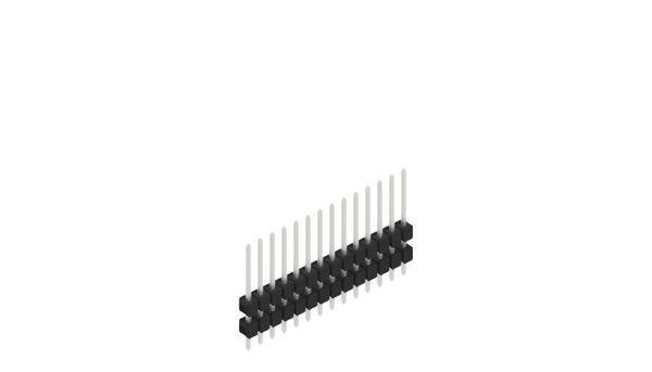 Fischer Elektronik Stiftleiste (Standard) Anzahl Reihen: 1 10050847 10St.