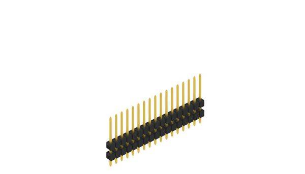 Fischer Elektronik Stiftleiste (Standard) Anzahl Reihen: 1 10050855 10St.