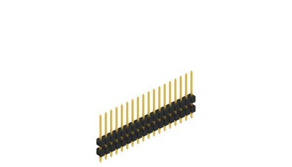 Fischer Elektronik Stiftleiste (Standard) Anzahl Reihen: 1 10050859 10St.