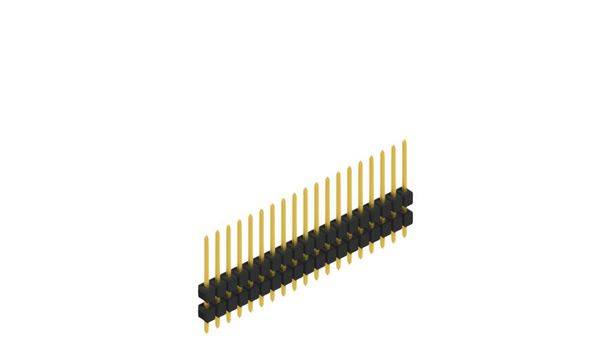 Fischer Elektronik Stiftleiste (Standard) Anzahl Reihen: 1 10050862 10St.