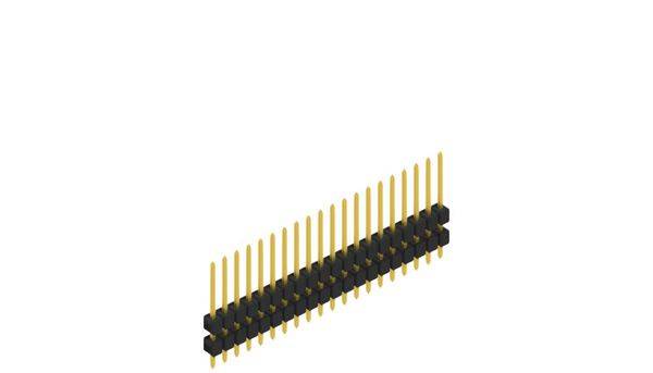 Fischer Elektronik Stiftleiste (Standard) Anzahl Reihen: 1 10050865 10St.