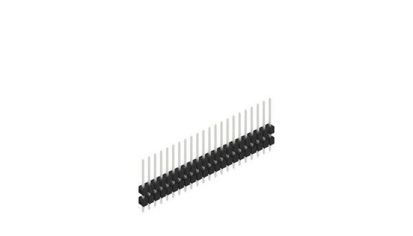 Fischer Elektronik Stiftleiste (Standard) Anzahl Reihen: 1 10050874 10St.
