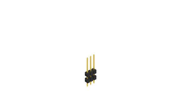 Fischer Elektronik Stiftleiste (Standard) Anzahl Reihen: 1 10050807 10St.