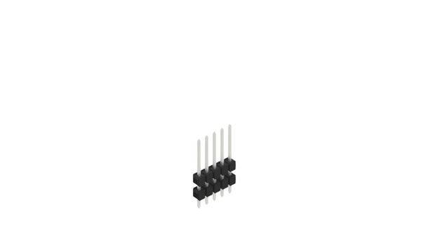 Fischer Elektronik Stiftleiste (Standard) Anzahl Reihen: 1 10050817 10St.