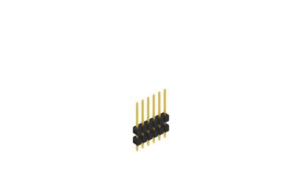 Fischer Elektronik Stiftleiste (Standard) Anzahl Reihen: 1 10050818 10St.