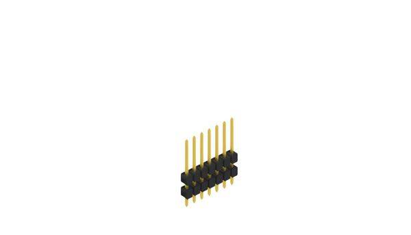 Fischer Elektronik Stiftleiste (Standard) Anzahl Reihen: 1 10050821 10St.
