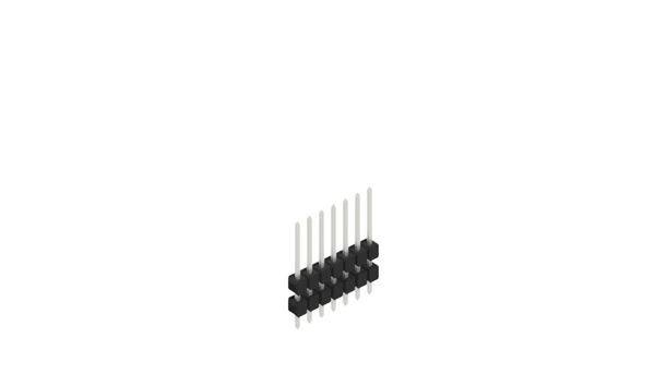 Fischer Elektronik Stiftleiste (Standard) Anzahl Reihen: 1 10050824 10St.
