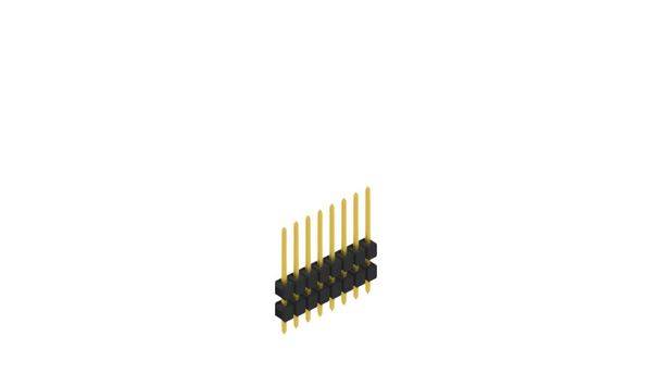 Fischer Elektronik Stiftleiste (Standard) Anzahl Reihen: 1 10050825 10St.