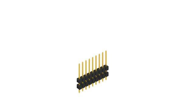Fischer Elektronik Stiftleiste (Standard) Anzahl Reihen: 1 10050828 10St.