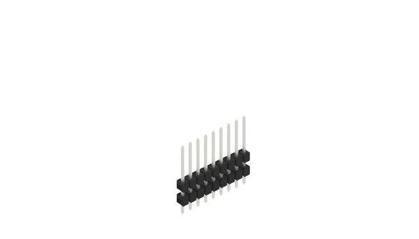 Fischer Elektronik Stiftleiste (Standard) Anzahl Reihen: 1 10050830 10St.