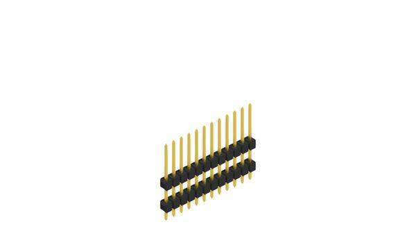 Fischer Elektronik Stiftleiste (Standard) Anzahl Reihen: 1 10050956 10St.