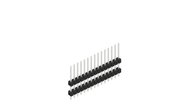Fischer Elektronik Stiftleiste (Standard) Anzahl Reihen: 1 10050967 10St.