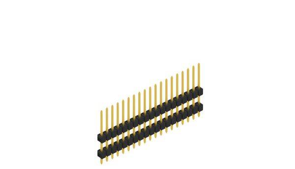 Fischer Elektronik Stiftleiste (Standard) Anzahl Reihen: 1 10050978 10St.