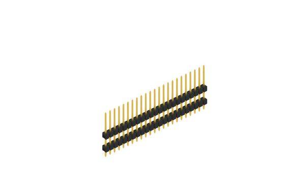 Fischer Elektronik Stiftleiste (Standard) Anzahl Reihen: 1 10050991 10St.