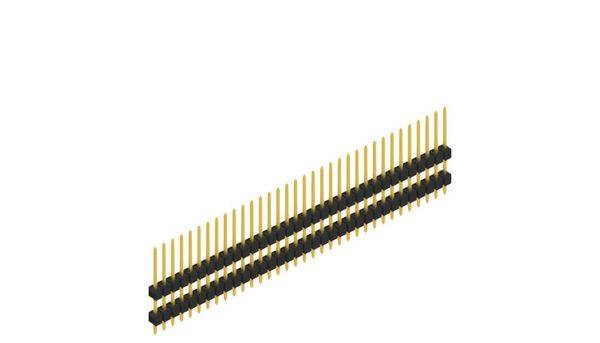 Fischer Elektronik Stiftleiste (Standard) Anzahl Reihen: 1 10051028 10St.
