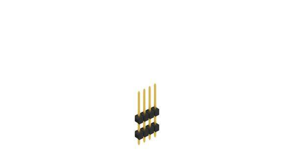 Fischer Elektronik Stiftleiste (Standard) Anzahl Reihen: 1 SL130974G 10St.