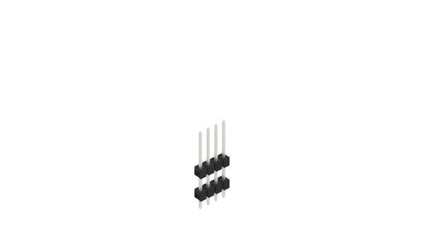 Fischer Elektronik Stiftleiste (Standard) Anzahl Reihen: 1 10050933 10St.