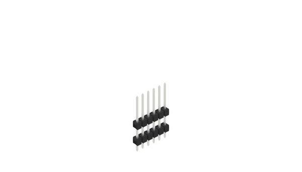 Fischer Elektronik Stiftleiste (Standard) Anzahl Reihen: 1 10050939 10St.