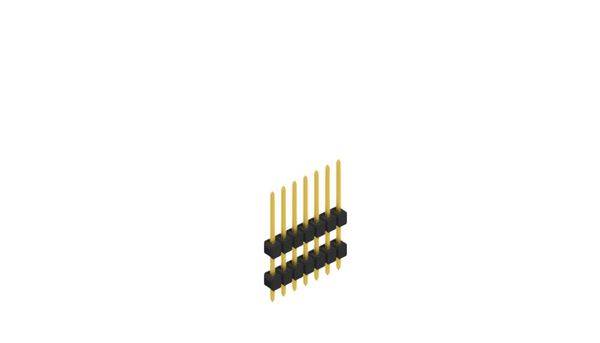 Fischer Elektronik Stiftleiste (Standard) Anzahl Reihen: 1 10050941 10St.