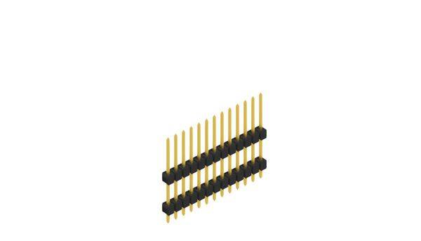 Fischer Elektronik Stiftleiste (Standard) Anzahl Reihen: 1 10051066 10St.