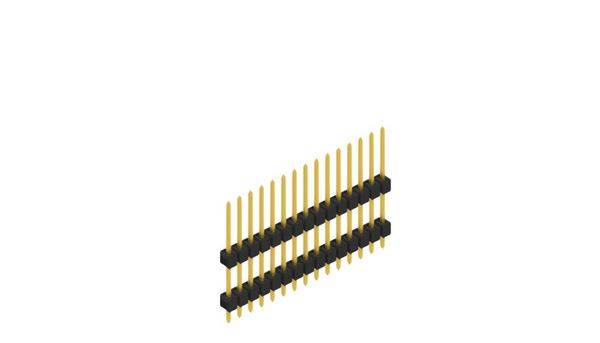 Fischer Elektronik Stiftleiste (Standard) Anzahl Reihen: 1 10051070 10St.