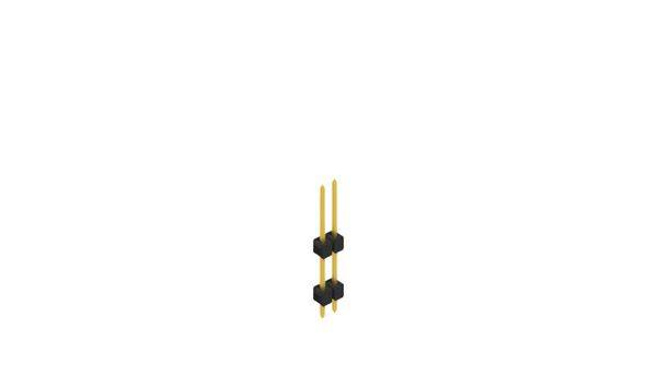 Fischer Elektronik Stiftleiste (Standard) Anzahl Reihen: 1 10051039 10St.