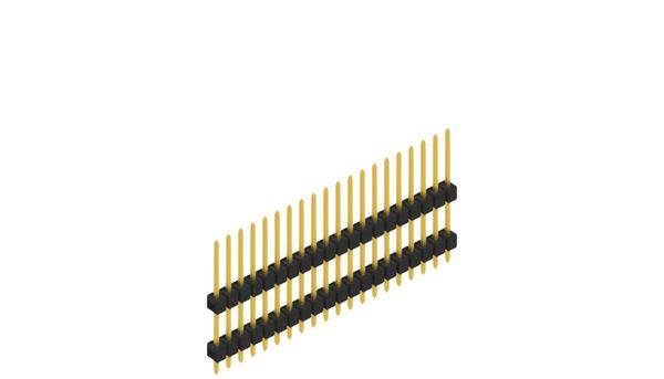 Fischer Elektronik Stiftleiste (Standard) Anzahl Reihen: 1 10051082 10St.