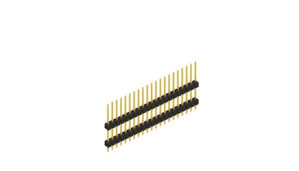 Fischer Elektronik Stiftleiste (Standard) Anzahl Reihen: 1 10051084 10St.