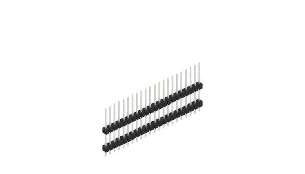 Fischer Elektronik Stiftleiste (Standard) Anzahl Reihen: 1 10051088 10St.