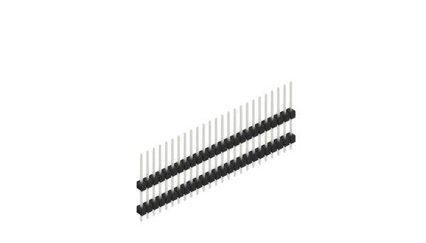 Fischer Elektronik Stiftleiste (Standard) Anzahl Reihen: 1 10051095 10St.