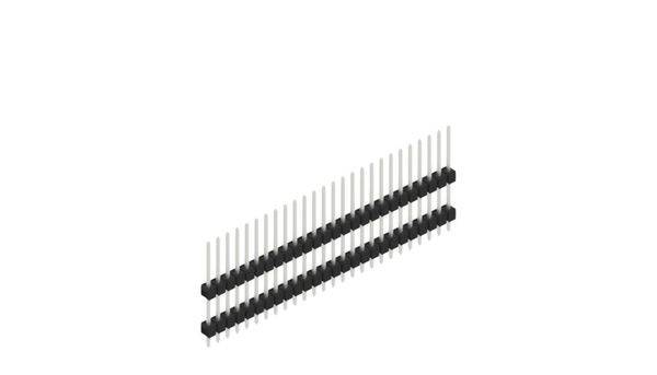 Fischer Elektronik Stiftleiste (Standard) Anzahl Reihen: 1 10051097 10St.