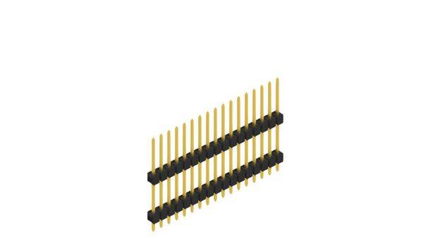 Fischer Elektronik Stiftleiste (Standard) Anzahl Reihen: 1 10051173 10St.