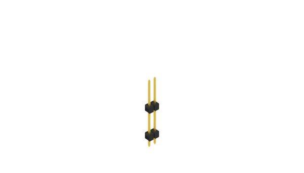 Fischer Elektronik Stiftleiste (Standard) Anzahl Reihen: 1 10051124 10St.