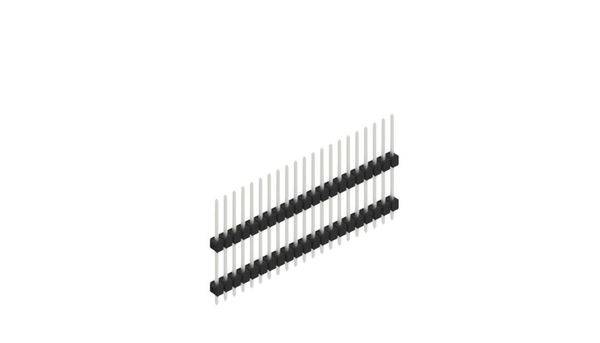 Fischer Elektronik Stiftleiste (Standard) Anzahl Reihen: 1 SL1314721Z 10St.