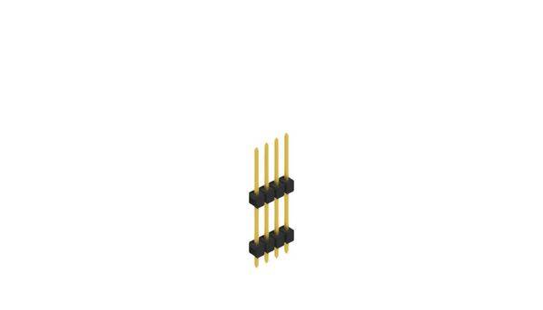 Fischer Elektronik Stiftleiste (Standard) Anzahl Reihen: 1 10051130 10St.