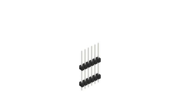 Fischer Elektronik Stiftleiste (Standard) Anzahl Reihen: 1 10051139 10St.