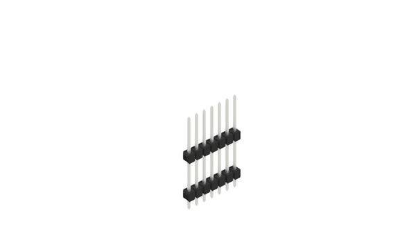 Fischer Elektronik Stiftleiste (Standard) Anzahl Reihen: 1 10051142 10St.