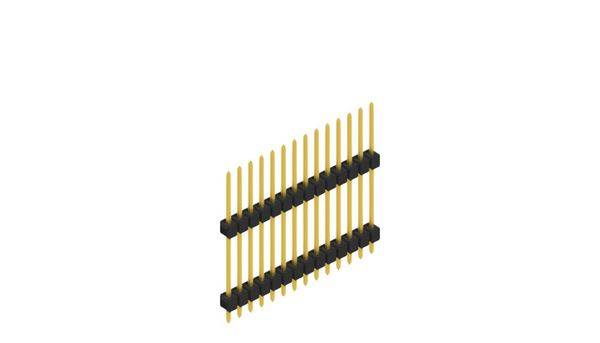 Fischer Elektronik Stiftleiste (Standard) Anzahl Reihen: 1 10051211 10St.