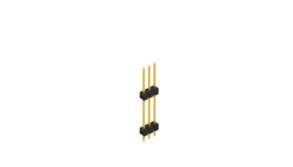Fischer Elektronik Stiftleiste (Standard) Anzahl Reihen: 1 SL131873G 10St.