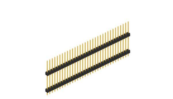Fischer Elektronik Stiftleiste (Standard) Anzahl Reihen: 1 SL1318733G 10St.