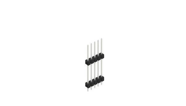 Fischer Elektronik Stiftleiste (Standard) Anzahl Reihen: 1 SL131875Z 10St.