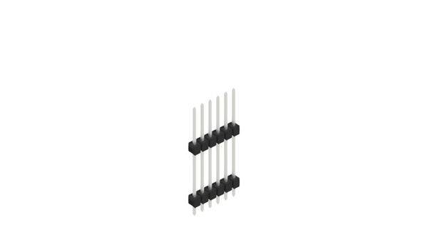 Fischer Elektronik Stiftleiste (Standard) Anzahl Reihen: 1 10051199 10St.